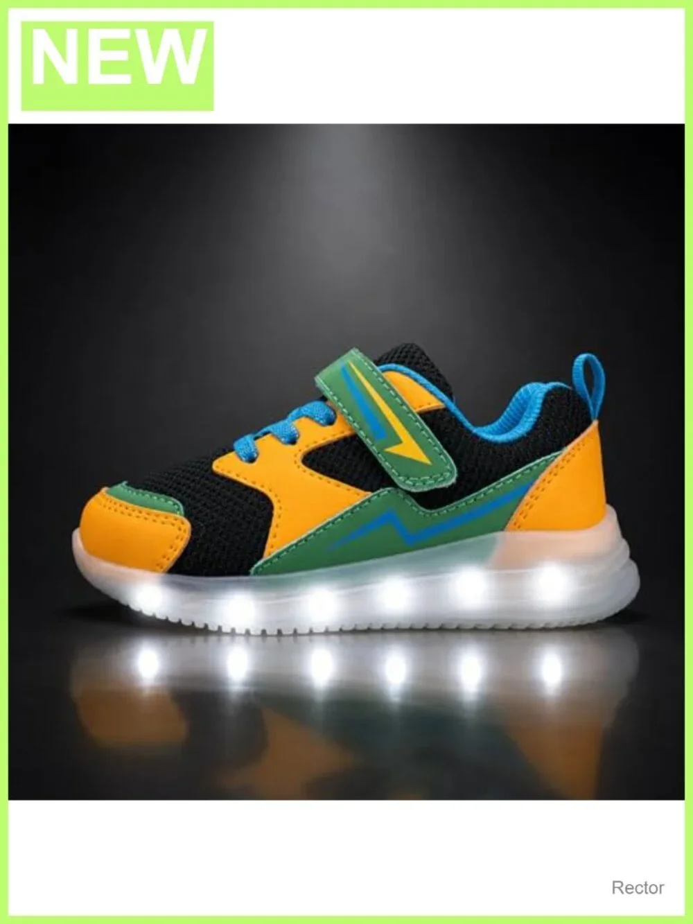 Toddler Light Up Sneakers LED Tennis Shoes for Boys